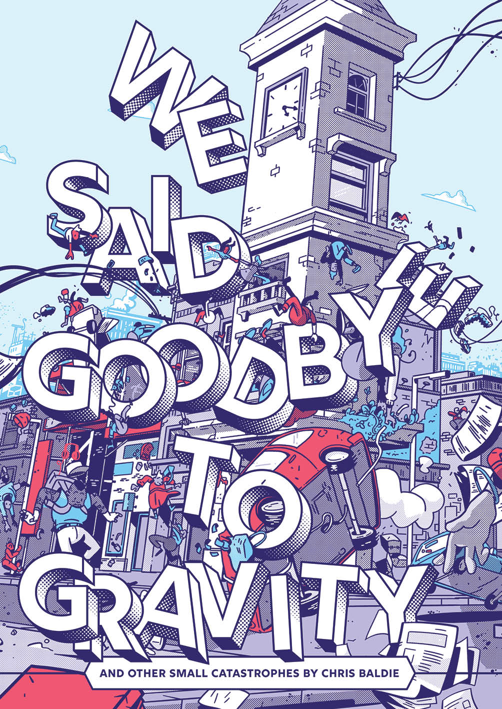The cover for the comic 'We Said Goodbye To Gravity'